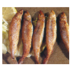 Frozen capelin (열빙어)