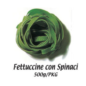 Fettuccine con Spinaci